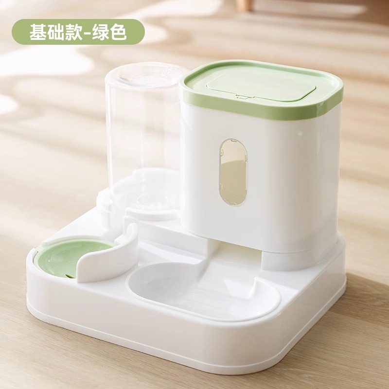 Comercio exterior transfronterizo perro simple alimentador automático de agua potable de gran capacidad para gatos tazón para perros tazón para mascotas doble tazón para gatos artículos