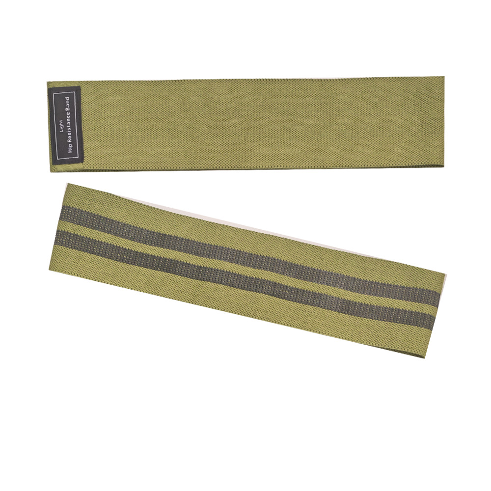 Cinturón de tracción de yoga transfronterizo, anillo de cadera de algodón de poliéster, cinturón de resistencia de elevación de cadera en cuclillas, conjunto de anillo elástico de fitness tejido en stock