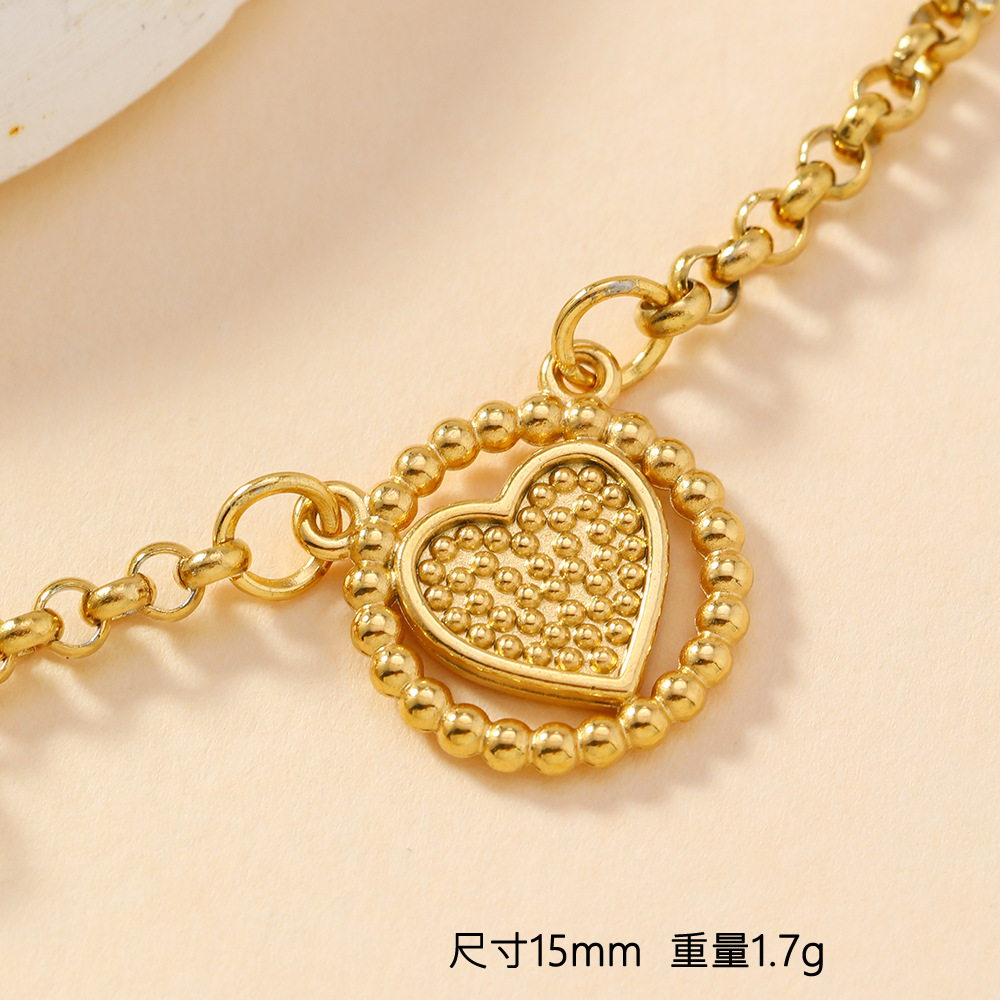 Colgante único Joyas de fundición de acero inoxidable transfronterizas Personalidad Sol Cruz Amor Flor Pluma Joyas Accesorios de bricolaje