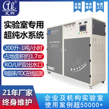 能源材料实验室超纯水机 新能源检测 1T/H超纯水系统反渗透设备​