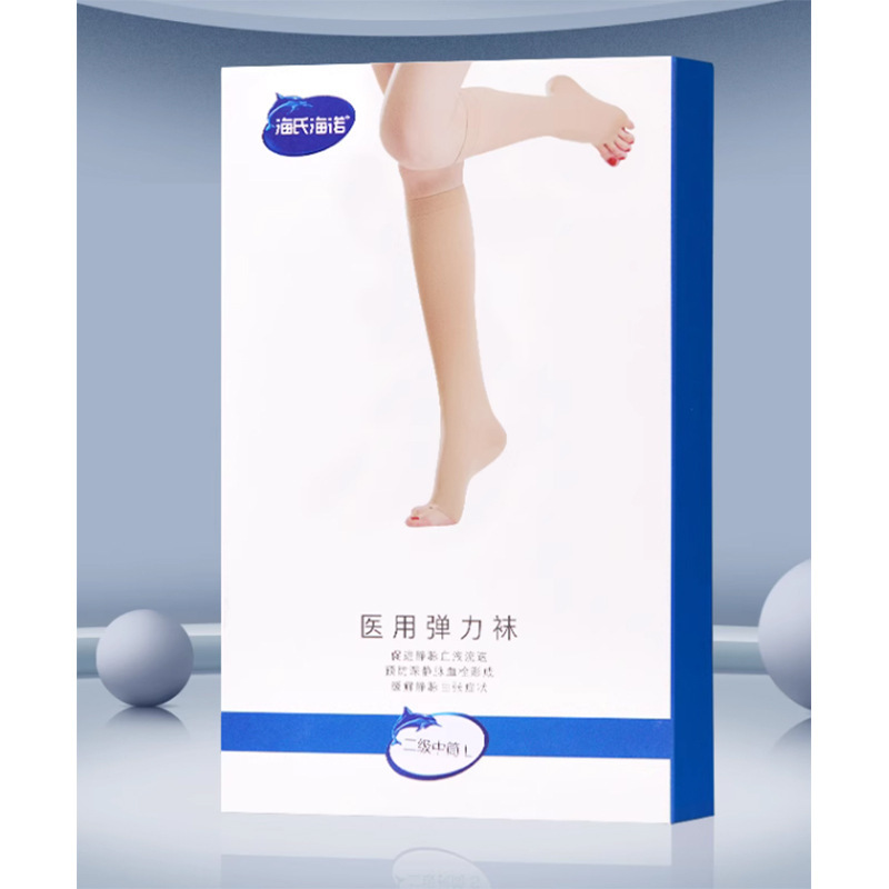 하이시 하이누오 하지정맥류 양말 [중통] [S 사이즈 클래식 스타일] - 1박스