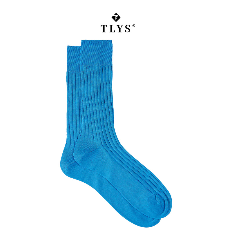 Men's Custom Striped Suit Socks, High-Quality Fabric, Personalized Design, High-End Luxury Dress Socks
