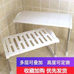 冰箱上方空间利用收纳架小洗衣机置物架冰柜顶部收纳柜多层储批发