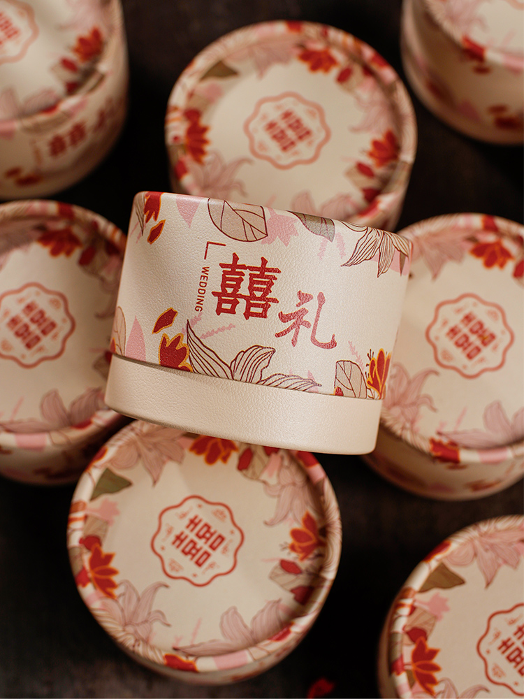 Caja de dulces de boda sin plegables, caja de regalo de boda, embalaje de dulces de mesa, paquete de cigarrillos portátil, caja vacía para bebés