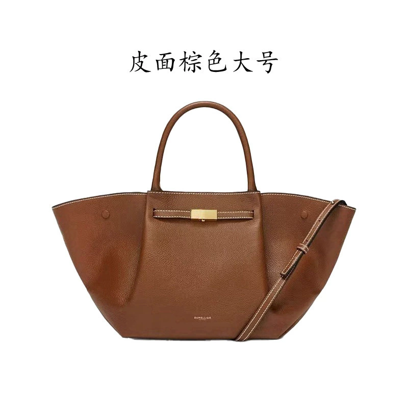 Handheld capacious purse, shoulder bag