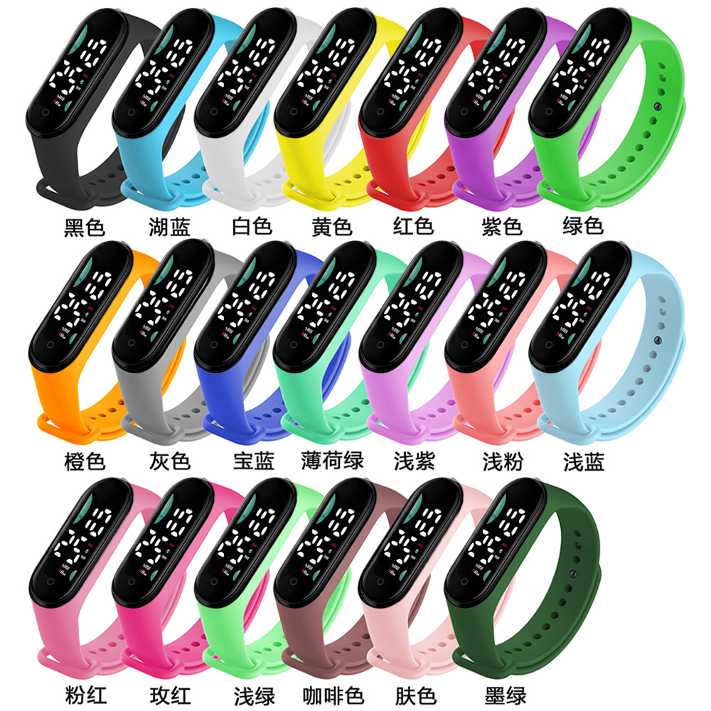 Venta directa de fábrica NFC control de acceso led reloj electrónico impermeable reloj para deportes al aire libre control de acceso IC portátil reloj de pulsera para estudiantes