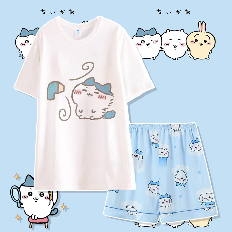 헤어드라이어 샤오바(반팔반바지)