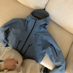 七代户外休闲透气连帽硬壳冲锋衣夹克外套脂䤚蓝破晓蓝跨境亚马逊