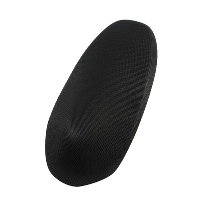 Motorcycle cushion cover 3D three-dimensional mesh breathable cushion cover four seasons universal sun protection cartoon electric car seat cover (Electric car cushion) - black-net-code-s