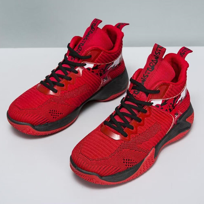 Outdoor Casual Style Fly-Knit Lace-Up Spring and Autumn Thick-Soled Breathable Sports Shoes 2025 Basketball Shoes Running Shoes for Men Cross-Border Outdoor Casual Style Fly-Knit Lace-Up Spring and Autumn Thick-Soled Breathable Sports Shoes 2025 Basketball Shoes Running Shoes for Men Cross-Border