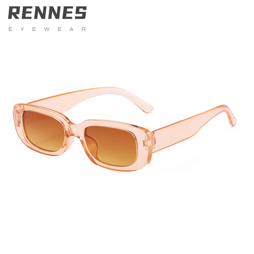  New Square Children's Sunglasses Jelly Frame Fashion Sunglasses AliExpress Cross-border 6830