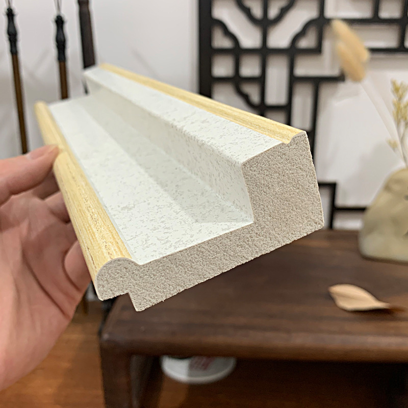 Oil Painting Frame Line Foam Line Ps Calligraphy and Painting Decorative Photo Frame Frame Chinese Painting Mounting Line Polymer Wood Plastic