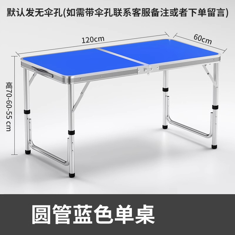 Mesa plegable para estand rectangular decoración portátil ceremonia de inicio de construcción mesa plegable para estand simple mesa de comedor al aire libre