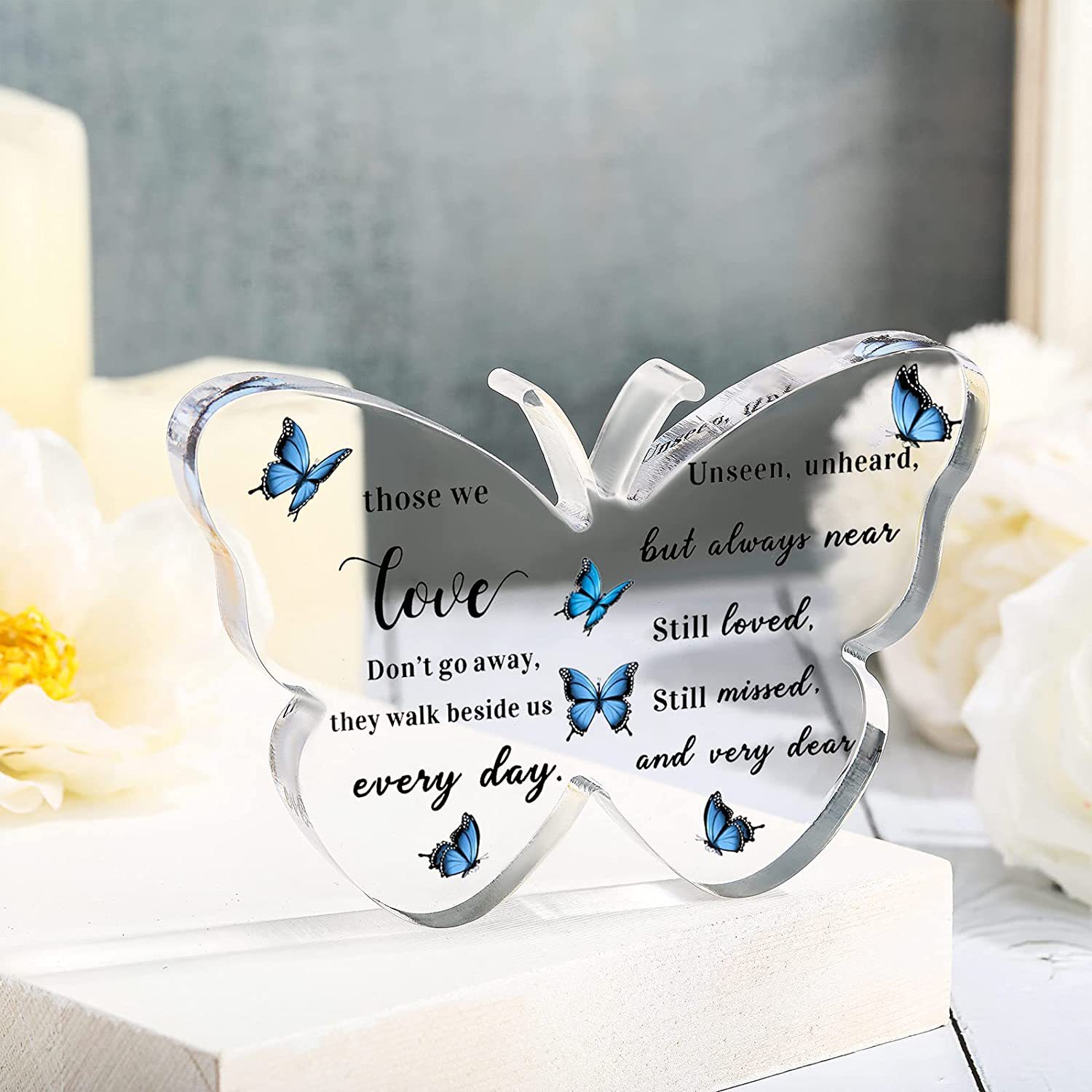 Acrílico amor decoración Amazon aniversario regalo para amigos y familiares ins decoración en forma de corazón