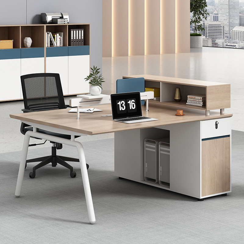 Staff Office Desk and Chair Combination Panel Furniture Double Staff Work Table 4 Card Screen Public Room Computer Desk Staff Office Desk and Chair Combination Panel Furniture Double Staff Work Table 4 Card Screen Public Room Computer Desk