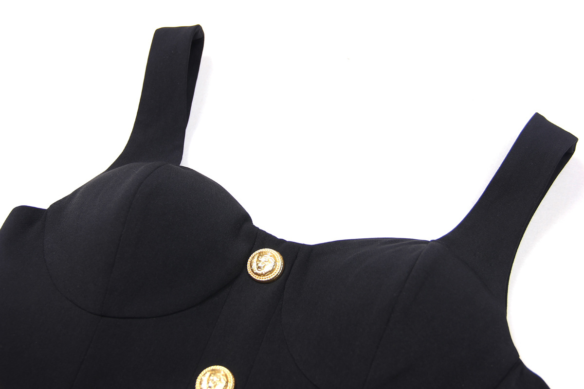 Summer Suspenders Vest A line Skirt Skirt Subnet Red Skirt Outfit Women