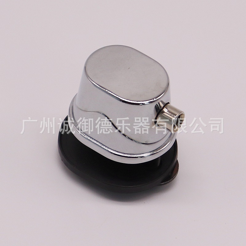 Round single-sided drum lug double-sided drum lug rack drum ear drum saddle silver aluminum alloy snare drum floor drum instrument accessories