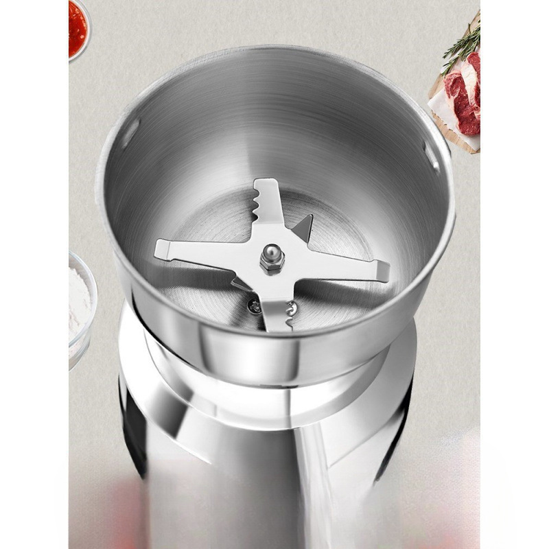 小型干湿两用花椒面超细研磨机辣椒粉五谷杂粮打机器家用的打粉机