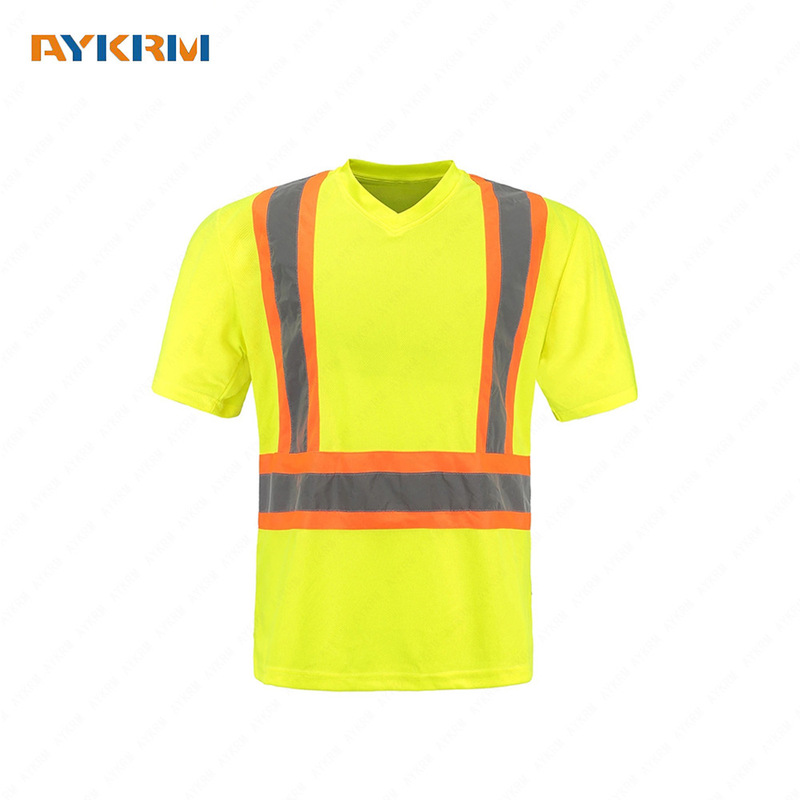 American Standard Reflective T-Shirt Reflective Clothing Vest Engineering Construction Traffic Reflective Safety Clothing Reflective Clothing T-Shirt