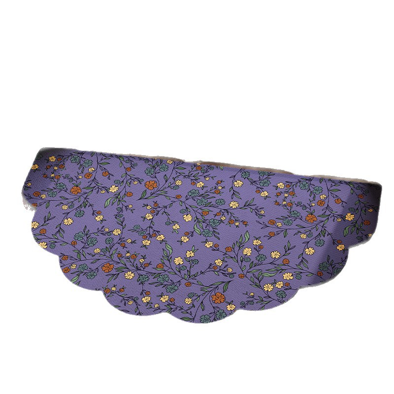Flor de viento americano alfombra de suelo de baño doméstico puerta de baño alfombra de secado rápido de alta calidad alfombra antideslizante de barro de diatomeas