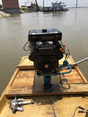 Air-cooled twin-cylinder diesel engine 2V92FD 16kw24 horsepower boat hanger harvesting hydraulic pump engineering machine