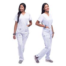 T 20643 Elastic Short Sleeve Scrub Top ��������ϴ�ַ�