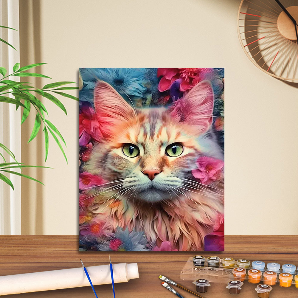 Transfronterizo jitdiy agente de pintura al óleo digital fabricantes al por mayor puestos de pintura al óleo artesanal pintura decorativa Amazon relleno de color