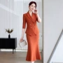 修身女士接待春夏职业装