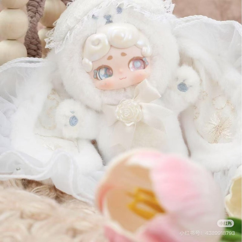 新品正版晚安小兔秘密花园二代系列毛绒摆件盲盒批发跨境直播间|undefined