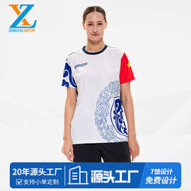 数码印T恤可来设计稿制作吸湿透汗功能赛车制服速干短袖可DIYlogo