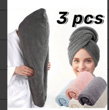 Коралловый бархатный шапка для сухих волос женская сильная впитывающая быстрая сушка ананасового салфетки для сухих волос