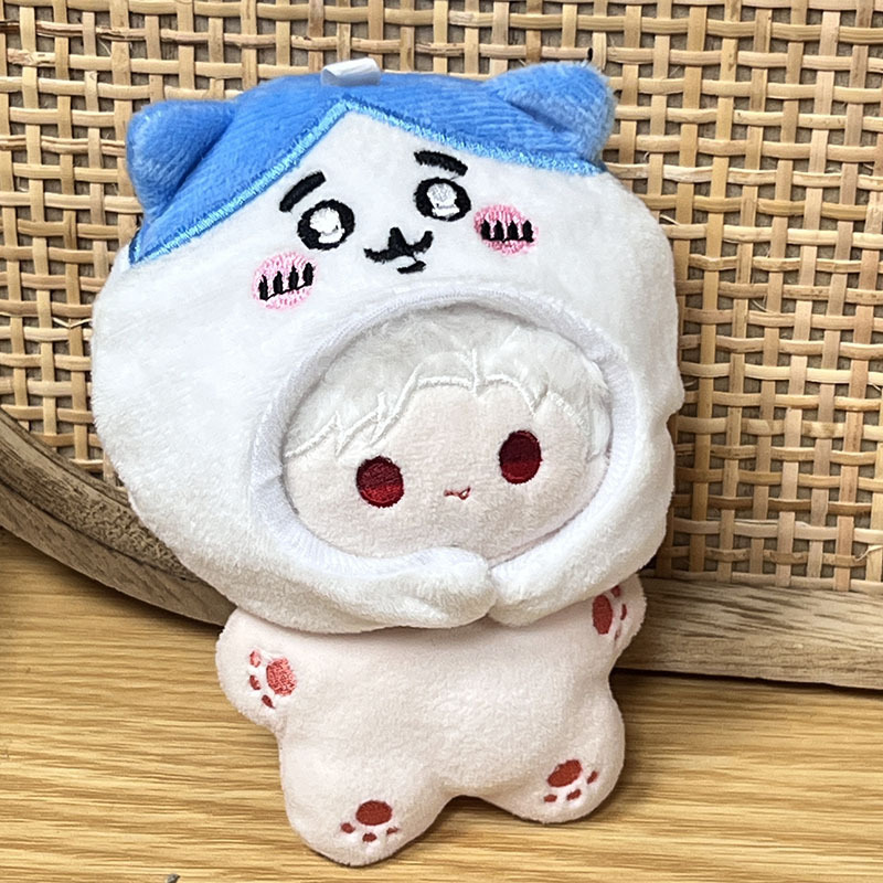 仅衣服10cm通用海星体娃衣棉花娃娃国王便装娃衣水豚lulu玩偶服装|undefined