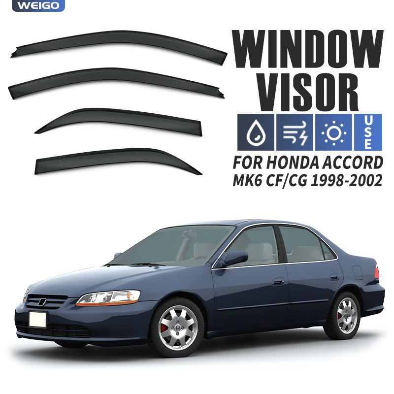 Suitable for Honda Accord Window Visor, Side Window Deflector, Rain Shield