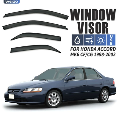 for Honda Accord, Rain shield - standard-packing-without-logo-accord-23-mk6-cf-cg-1998-2002-no-bright-strips-rain-shield-corner-protector-packaging