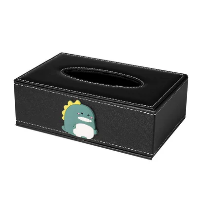 Dashboard, Front Seat, Creative, Car tissue box/set - q-version-dinosaur-comes-with-anti-slip-mat-suitable-for-about-300-paper-towels