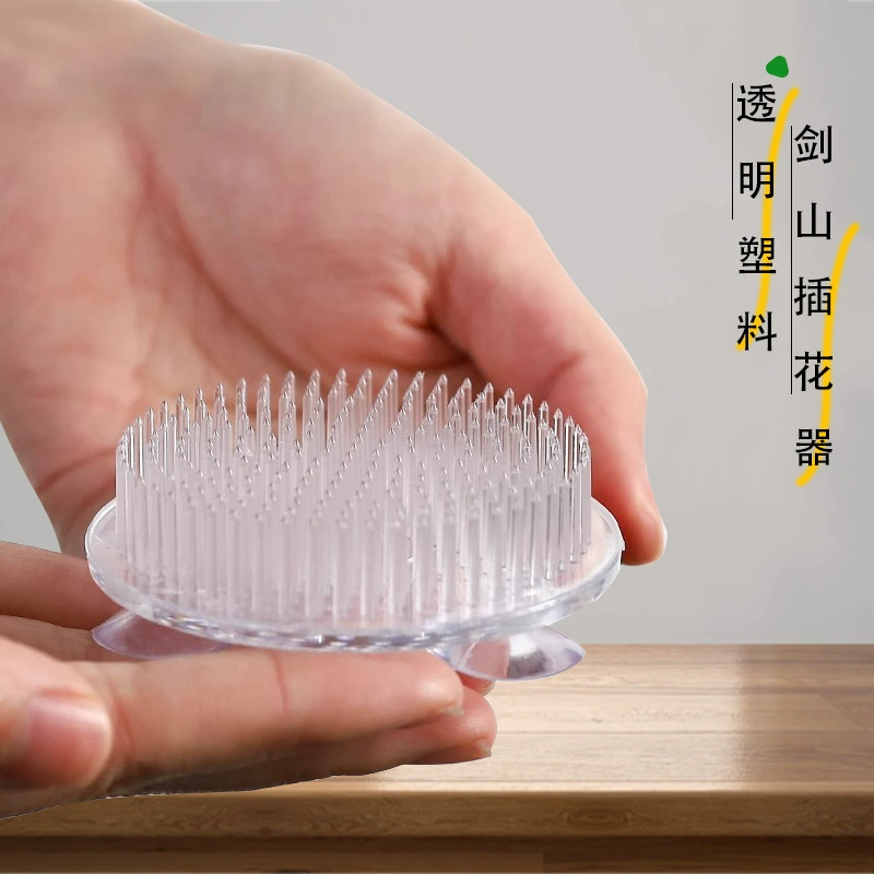 Прозрачный пластиковый меч, горная цветочная композиция, основание для цветочной композиции, присоска, инструмент для крепления, посуда