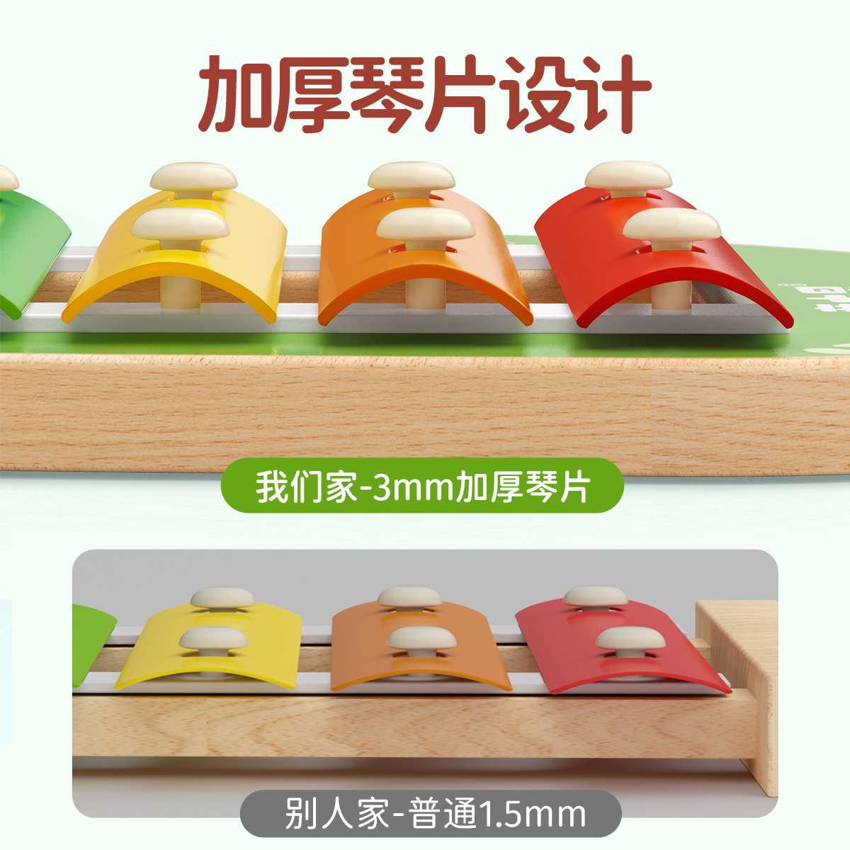 Música para niños, xilófono, instrumentos de percusión para bebés