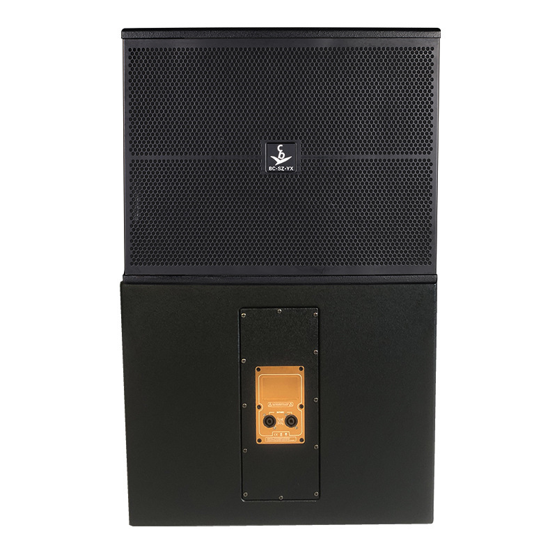 15 pulgadas de sonido profesional subwoofer pasivo KTV bar cubierta sala de conferencias escenario profesional