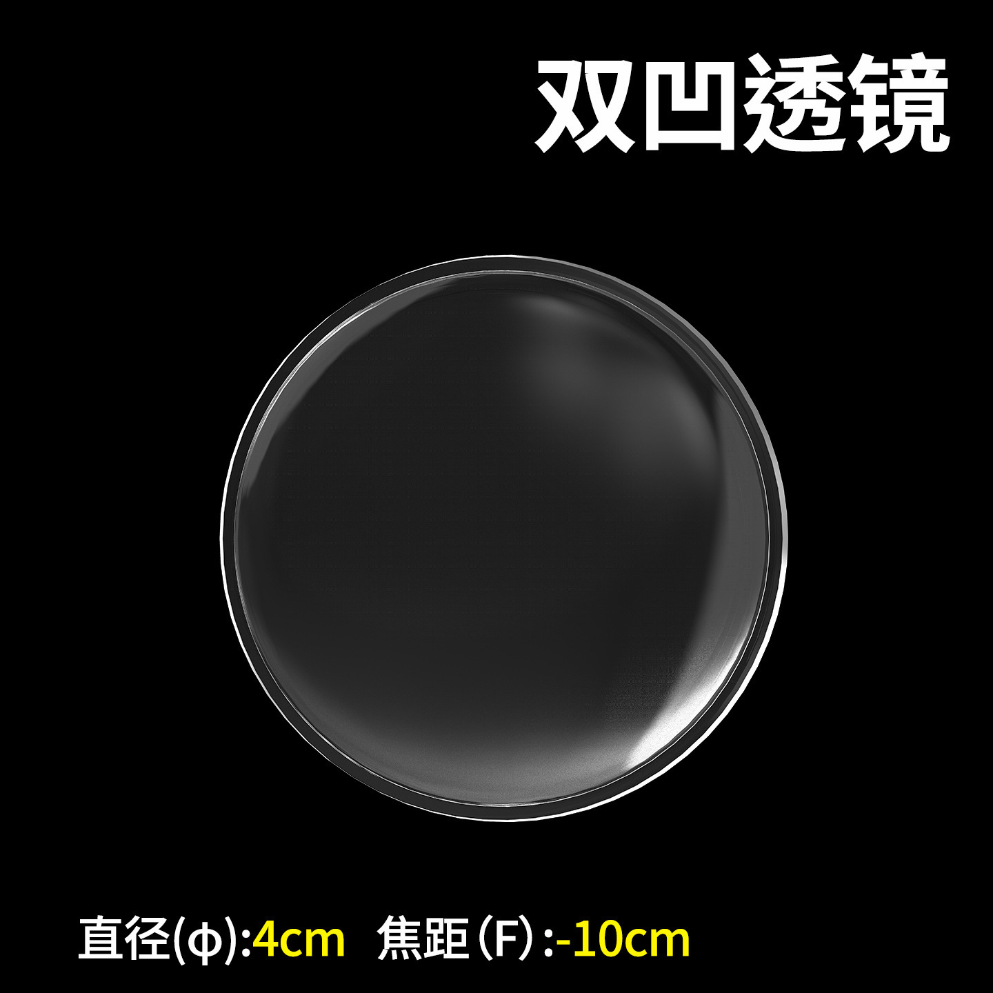 Lens, 4cm, 10cm