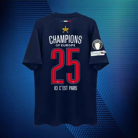 Shorts T-Shirt for Short People and Women, Paris Psg Championship Version with High-Quality 3D Printed Short Sleeves Shorts T-Shirt for Short People and Women, Paris Psg Championship Version with High-Quality 3D Printed Short Sleeves
