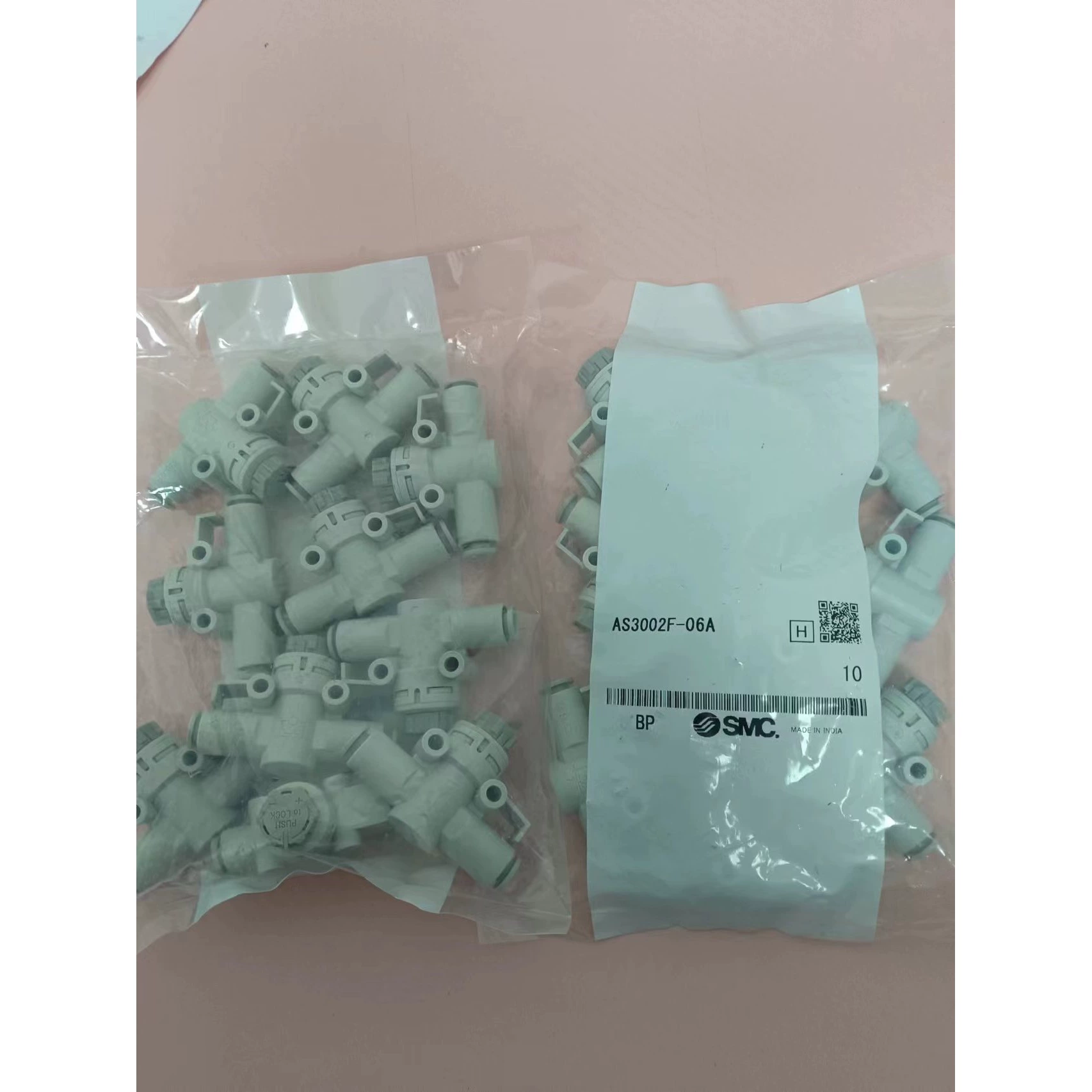 Япония SMC клапан регулирования скорости с быстросменным прямым соединением AS3002F-06A [Nakakazi] Чжоу