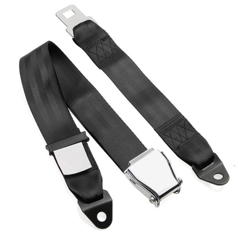 New Square: Qū Gǔdé Digər kuzov və aksesuarlar - black-two-point-airplane-buckle-seat-belt