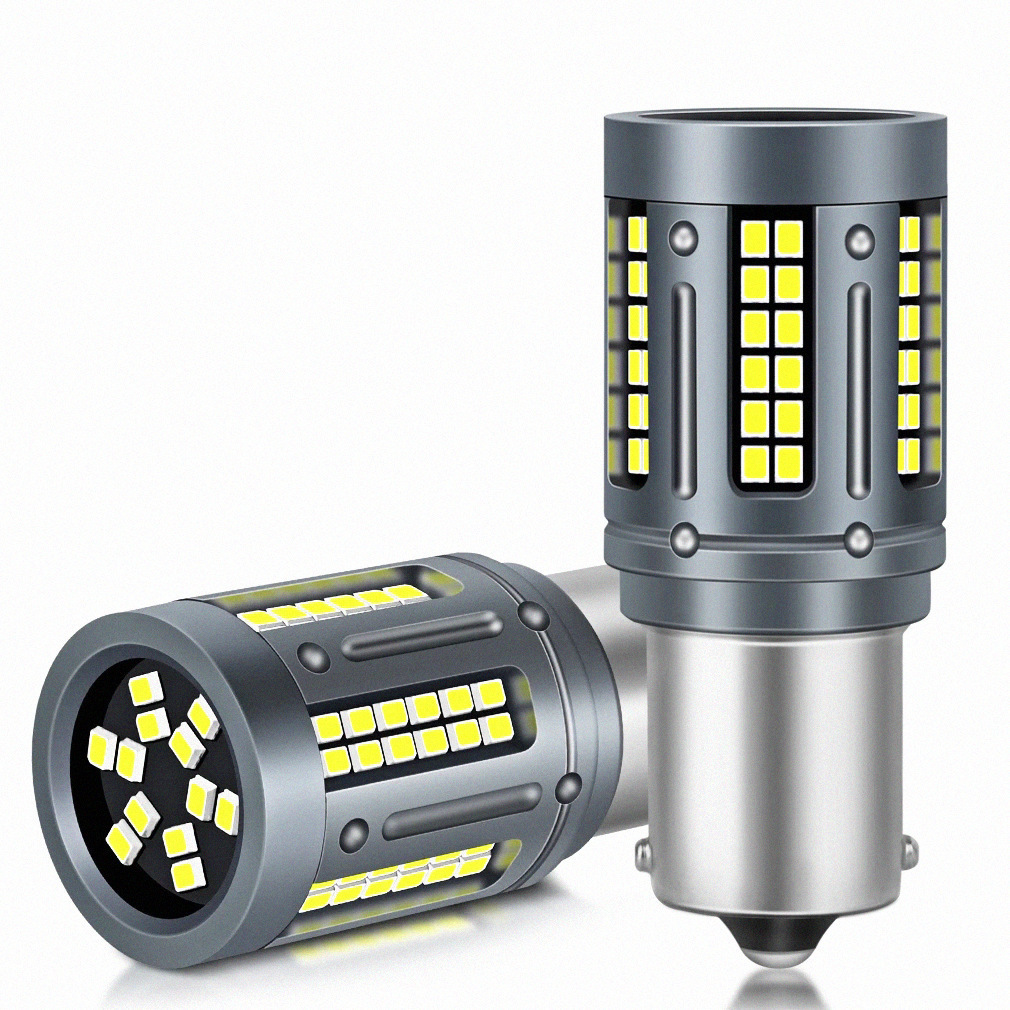 Car LED high -gloss shift light decoding 1156 84 light 7440 2016 84SMD 1157 brake light