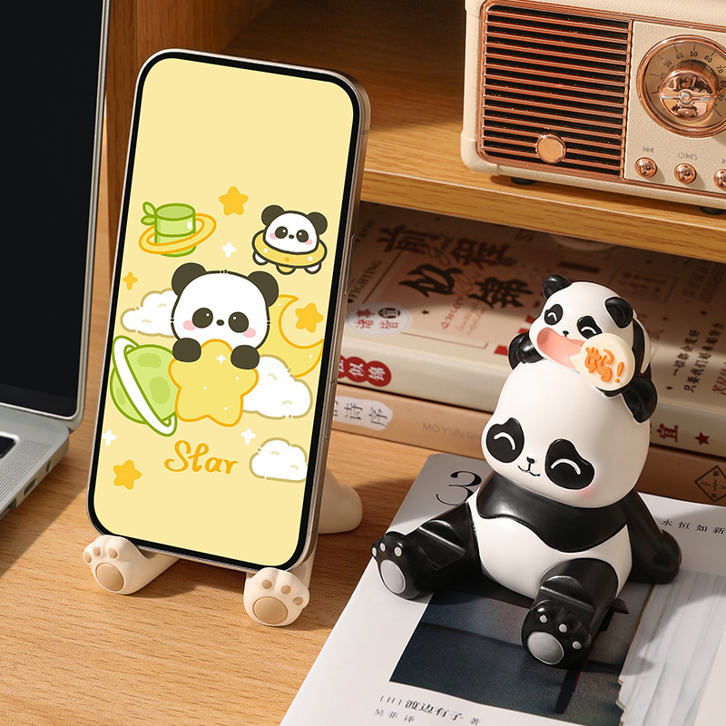 New Creative "Don'T Call Mom" Phone Stand Desktop Decoration Resin Ornament Lazy Tablet Holder Mother's Day Gift