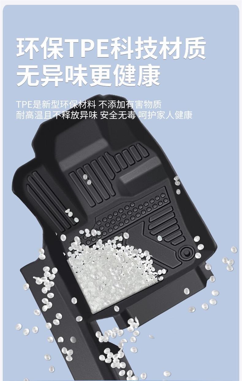 Suitable for 2026 Xingyue Li-HEV, full-coverage TPE floor mats, original factory carpet for the smart hybrid car