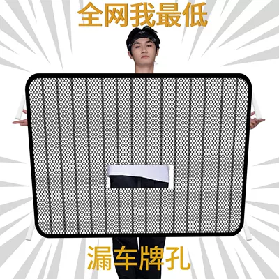 Automobile anti-insect net Prevent Willow Fluff, Flying Insects, and - black-striped-no-cut-style