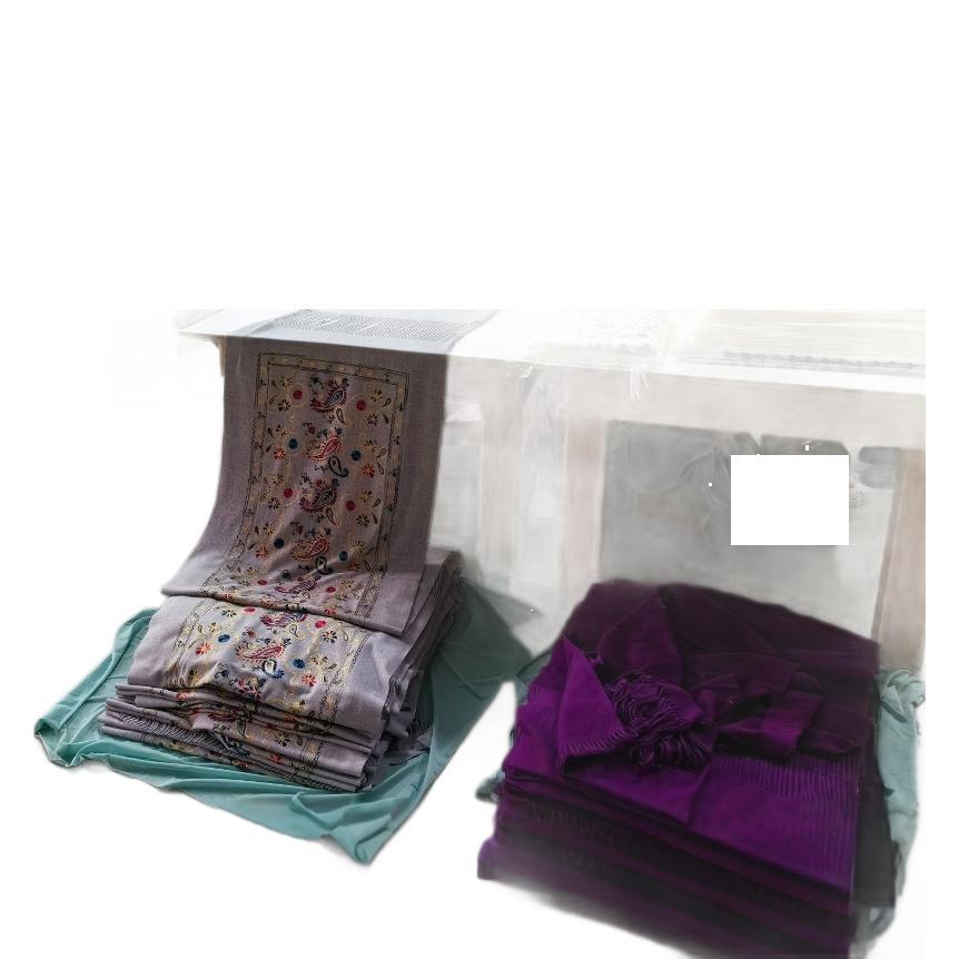 450 g bufandas bordadas bufandas de flores de estilo nacional largo bufandas de estilo nacional