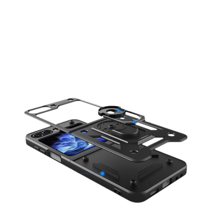SAM Flip6 modelo completo de protector de núcleo duro tipo plegable lente de protección de ventana de empuje