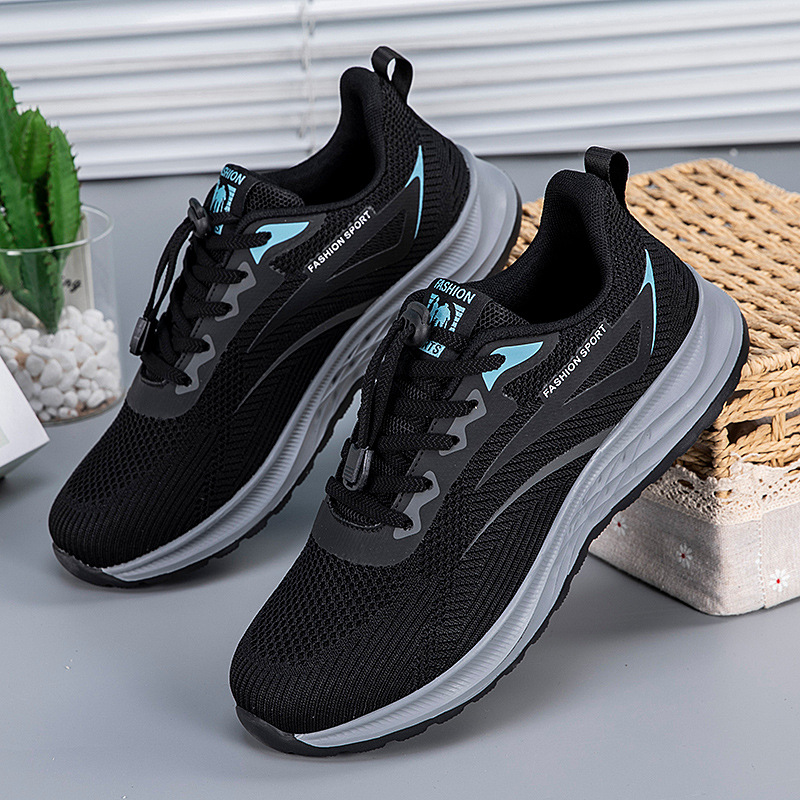 Otoño y invierno cómodos zapatos casuales para caminar, zapatos de madres de moda, zapatos transpirables, zapatos para personas mayores, zapatos deportivos para hombres image 7