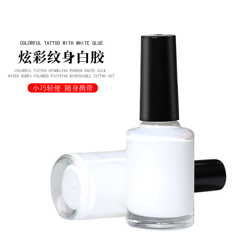 Factory supply hot sale tattoo sticker glue nail art starry sky paper glue nail art sticker glue 10ml